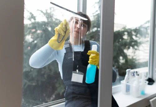 Nettoyage de vitres intérieures et extérieures à Limony